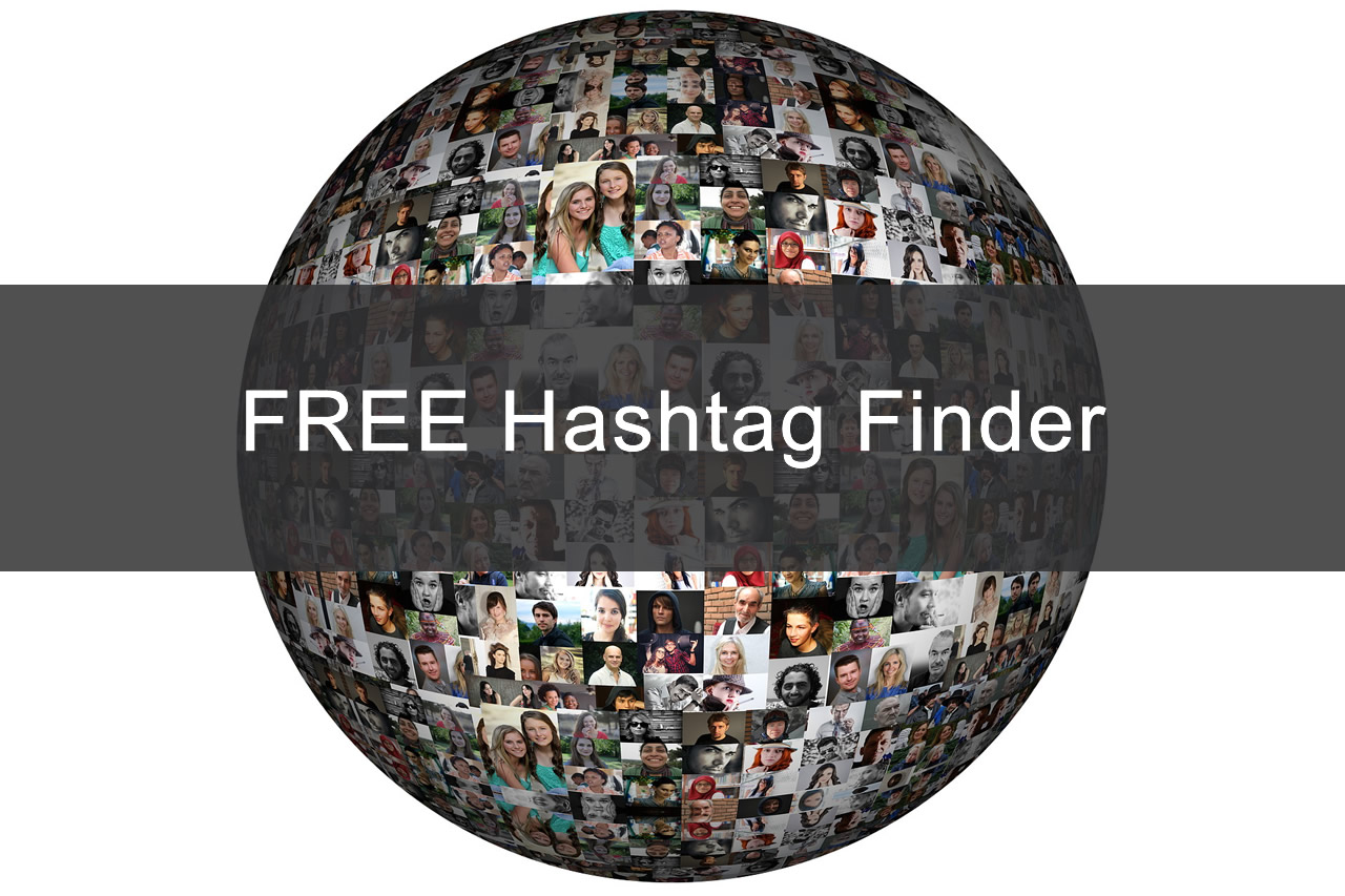 Free hashtag finder header graphic