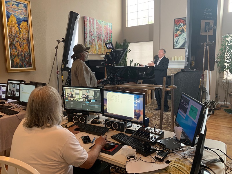 Virtual Live high-end conference